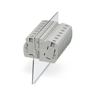 Produktfoto 1 von Phoenix Contact UW 25 Anschlussklemmenstecker für Panel mit Durchkontaktierung 0°, 2-polig / 1-reihig, Raster 15.1 mm