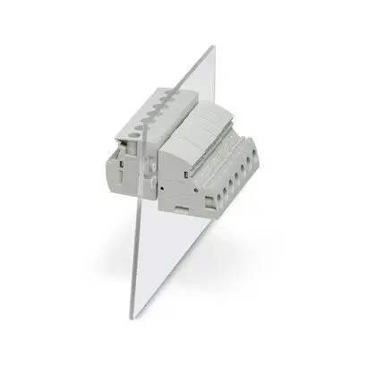 Produktfoto 1 von Phoenix Contact UWV 4 Anschlussklemmenstecker für Panel mit Durchkontaktierung -90 °, 2-polig / 1-reihig, Raster 8.1 mm