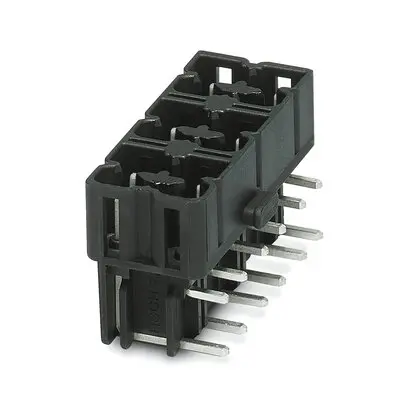 Produktfoto 1 von Phoenix Contact HSCH Leiterplatten-Stiftleiste, 12-polig / 2-reihig, Raster 5mm, Ummantelt