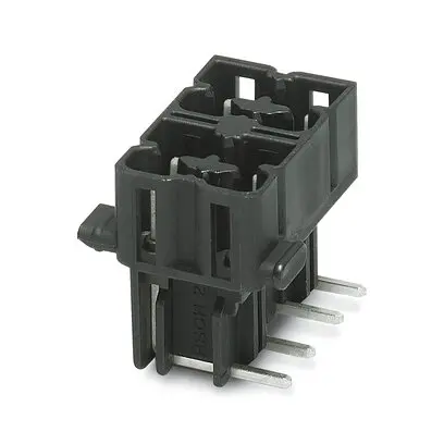 Produktfoto 1 von Phoenix Contact HSCH Leiterplatten-Stiftleiste, 4-polig / 2-reihig, Raster 5mm, Ummantelt