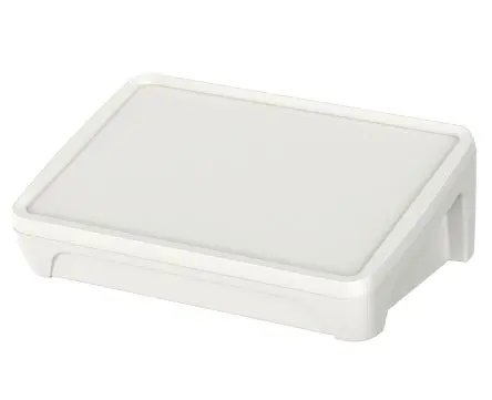 Produktfoto 1 von Bopla BoPad ABS Pultgehäuse Geneigte Front, Weiß, 215 mm 75.7 mm, 150 mm
