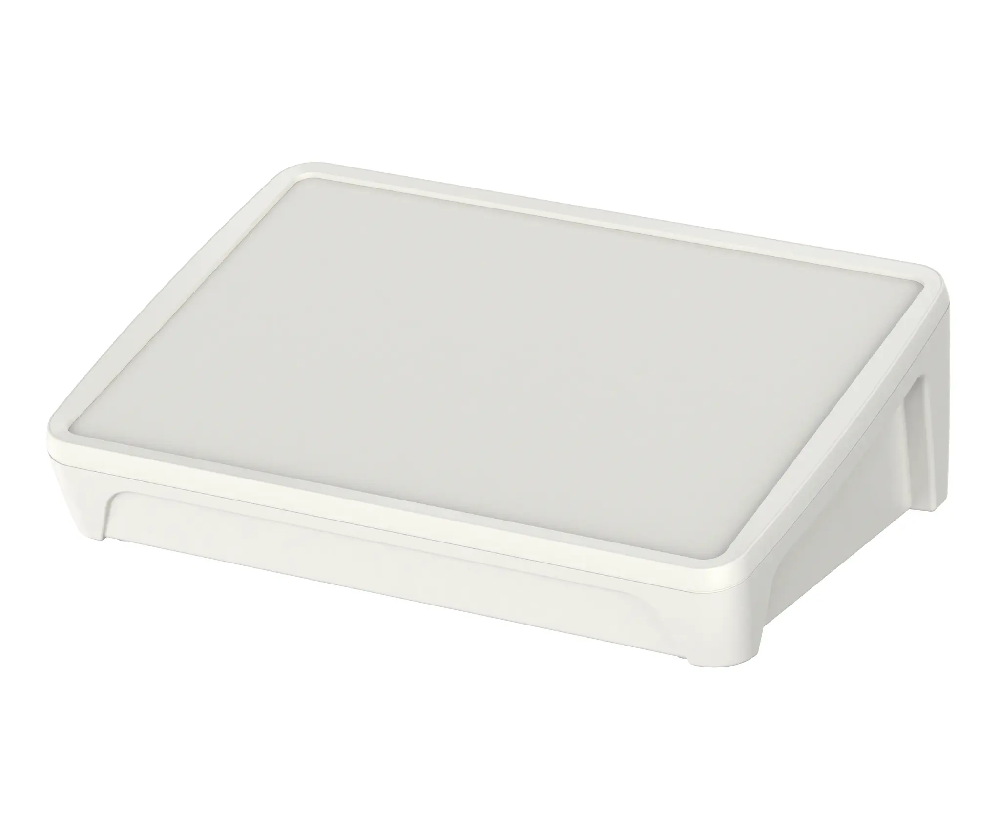 Produktfoto 1 von Bopla BoPad ABS Pultgehäuse Geneigte Front, Weiß, 285 mm 92.9 mm, 198 mm