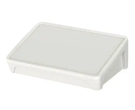 Produktfoto 1 von Bopla BoPad ABS Pultgehäuse Geneigte Front, Weiß, 285 mm 92.9 mm, 198 mm
