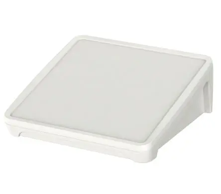 Produktfoto 1 von Bopla BoPad ABS Pultgehäuse Geneigte Front, Weiß, 226 mm 83.7 mm, 220 mm