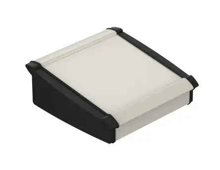 Produktfoto 1 von Bopla Alu-Topline ABS, Aluminium Pultgehäuse Geneigte Front, Natur, 232.6 mm 86.2 mm, 200 mm