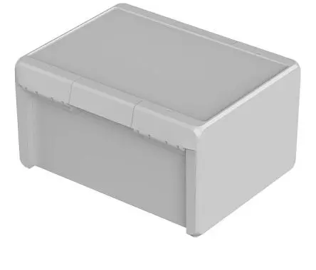 Produktfoto 1 von Bopla Bocube; Gehäuse; Polycarbonat; Hellgrau; IK07 IP68, IP66 Breite 300 mm Höhe 160 mm Länge 239 mm