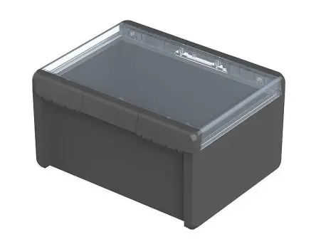 Produktfoto 1 von Bopla Bocube; Gehäuse; Polycarbonat; Grau; IK07 IP68, IP66 Breite 300 mm Höhe 160 mm Länge 239 mm