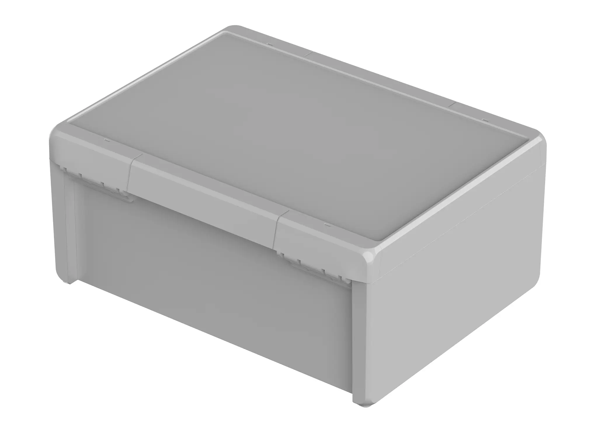 Produktfoto 1 von Bopla Bocube; Gehäuse; ABS; Hellgrau IP68, IP66 Breite 364 mm Höhe 160 mm Länge 284 mm