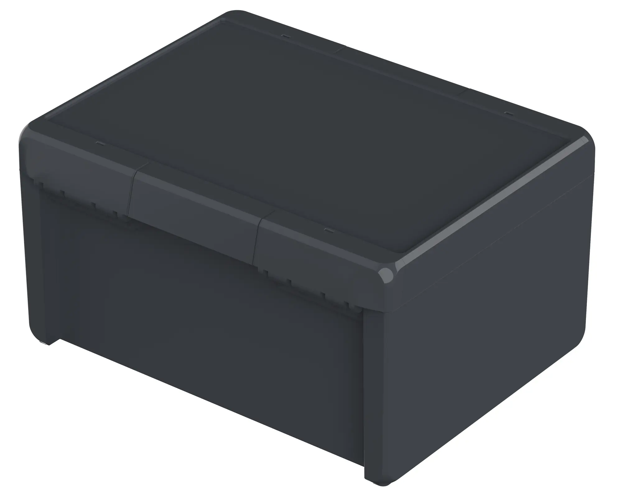 Produktfoto 1 von Bopla Bocube; Gehäuse; ABS; Grau; IK07 IP68, IP66 Breite 300 mm Höhe 120 mm Länge 239 mm