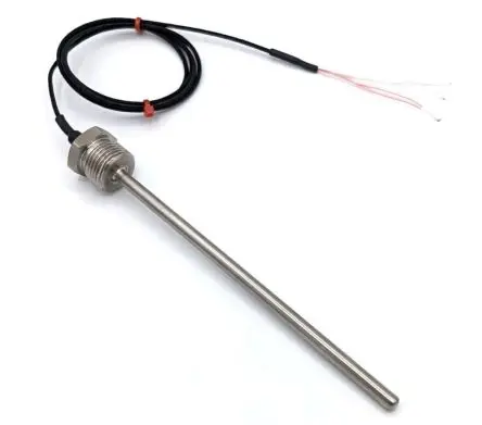 Produktfoto 1 von RS PRO Pt100 Widerstandsthermometer Ø 3 mm 4 x 1 m, -75 °C → 250 °C, 1 m Leitung