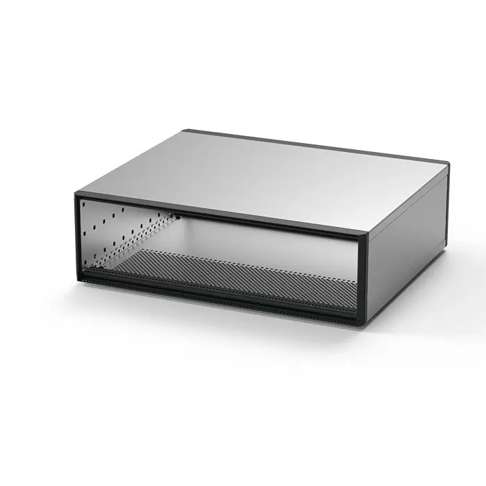 Produktfoto 1 von nVent SCHROFF RatiopacPRO PC-Gehäuse 3 U Belüftet, 448.9 mm x 375.5 mm x 132.6 mm