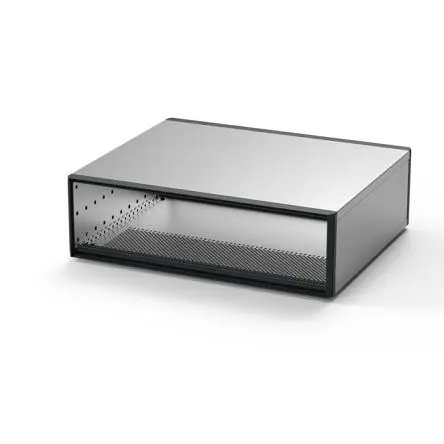Produktfoto 1 von nVent SCHROFF RatiopacPRO PC-Gehäuse 3 U Belüftet, B: 448.9 mm x T: 375.5 mm x H: 132.6 mm