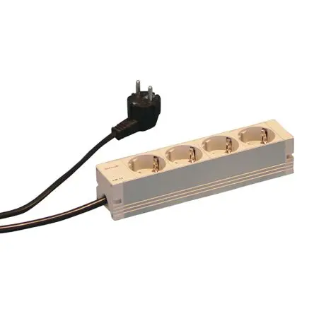 Produktfoto 1 von nVent SCHROFF Buchsenleiste Alu 60110 44 mm 210mm