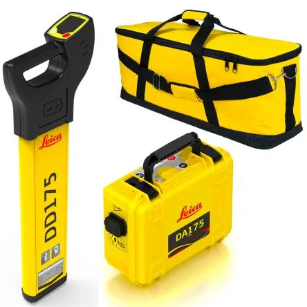 Produktfoto 1 von Leica Kabeldetektor-Kit Tiefenanzeige, 3m Batterie / 10 % Tiefengenauigkeit 10%