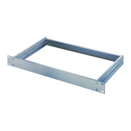 Produktfoto 1 von nVent SCHROFF Serie MultipacPRO Sub-Rack, 3 U, T. 280 mm, Silber, Aluminium