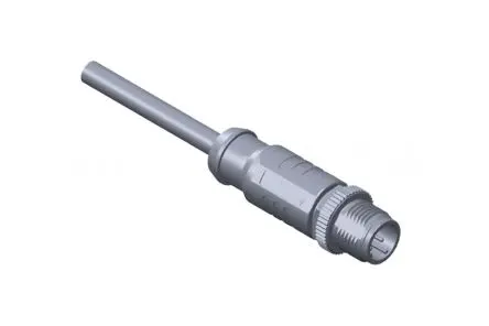 Amphenol Industrial M, 4-polig Steuerleitung, Gerade Stecker / Nicht abgeschlossen, Länge 2 m
