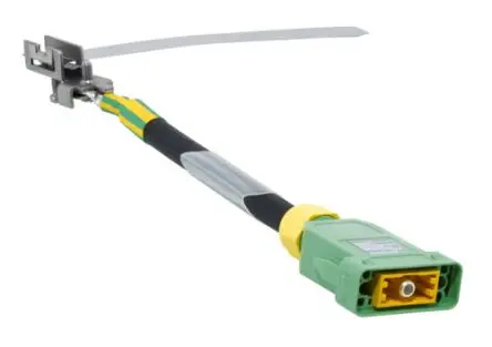 Produktfoto 1 von Neutrik Kabelhalter Verriegelung, Kabel-Ø 0.25 mm Polycarbonat Schwarz 2mm x 209 mm
