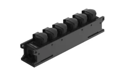 Produktfoto 1 von Neutrik CPPSF6 Typ E, Typ F Steckdosenleiste, 1-fach 16A, 250V ac