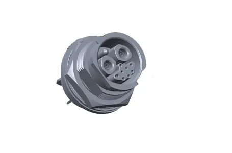 Produktfoto 1 von Amphenol Industrial X-LOK Rundsteckverbinder Stecker 11-polig Stecker 50A Push-Pull IP68