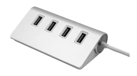 Produktfoto 1 von Exsys, USB 3.2 USB-Hub, 4 USB Ports, USB, USB-Bus T: 55 mm H: 27 mm B: 99mm