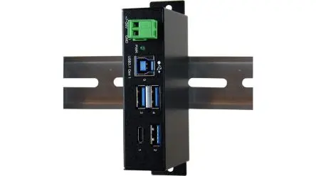 Produktfoto 1 von Exsys, USB 3.0, USB 3.1 USB-Hub, 4 USB Ports, USB, Anschlussstecker T: 67.4 mm H: 24 mm B: 114.6mm