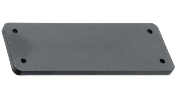 Icotek Kunststoff Blende Schwarz, 1 Auslässe