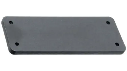 Produktfoto 1 von Icotek Kunststoff Blende Schwarz, 1 Auslässe