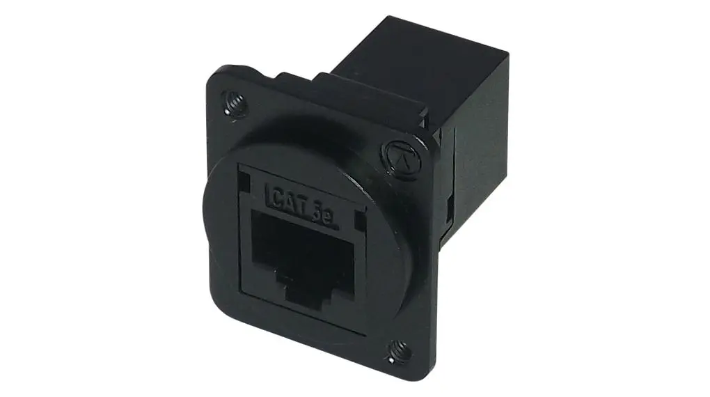 Produktfoto 1 von TUK Limited, D Universal Kupplung, RJ45 Buchsenleiste, Cat5e, Typ Ungeschirmt, L 31 mm, Typ Kupplung