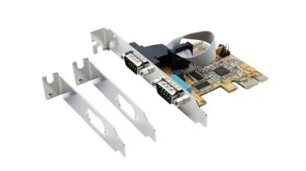 Produktfoto 1 von Exsys PCIe Serielle Karte, 2-Port