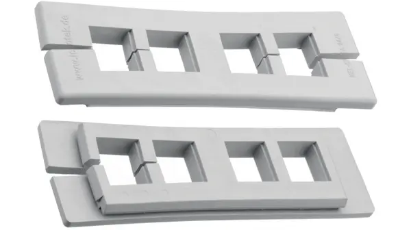 Produktfoto 1 von Icotek KEL-QTA Kabelkanal Rahmen, Elastomer 44 mm