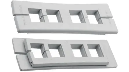 Produktfoto 1 von Icotek KEL-QTA Kabelkanal Rahmen, Elastomer 44mm