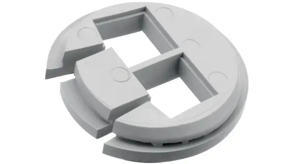 Produktfoto 1 von Icotek KEL-QTA Kabelkanal Rahmen, Elastomer