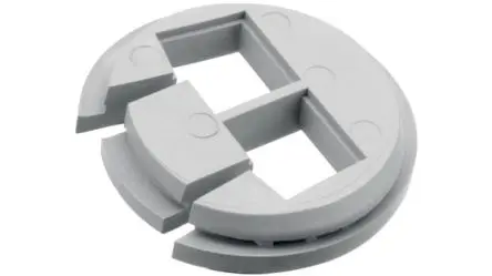 Produktfoto 1 von Icotek KEL-QTA Kabelkanal Rahmen, Elastomer