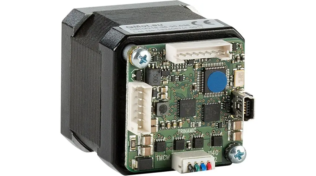 Produktfoto 1 von Trinamic PD42-x-1140 Schrittmotoreinheit 1.8 ° Schrittmotor 28 V / 2 A 360 Nm, 42.3 x 42.3 mm Wellen-Ø 5 mm