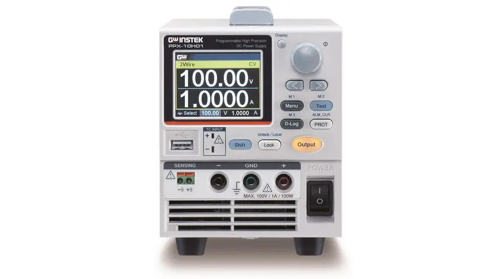Produktfoto 1 von GW Instek PPX-10H01 Labornetzgerät 100W, 0 → 100V / 1A