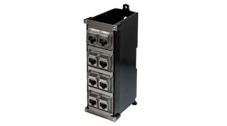 TUK Limited, 63 mm Kupplung, RJ45-Jack, 8 -Port, Typ Abgeschirmt, L 240 mm, Typ Kupplung