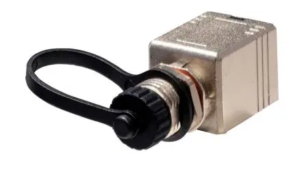 Produktfoto 1 von TUK Limited Adapter, M12 Buchse/RJ45 Buchse, Typ Ungeschirmt, L 50.3 mm