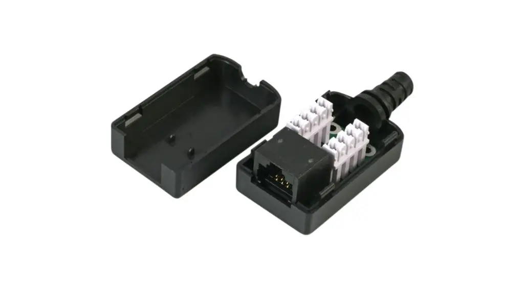 Produktfoto 1 von TUK Limited SILBK Inline-RJ45-Buchse