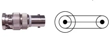 Produktfoto 1 von Keysight Technologies N1254A Stecker/Buchse Koaxialsteckverbinder Triax-Steckverbinder, Gerade