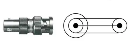 Produktfoto 1 von Keysight Technologies N1254A Buchse/Stecker Koaxialsteckverbinder Triax-Steckverbinder, Gerade