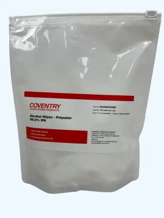 Produktfoto 1 von Chemtronics Poly-Wipes Feucht Reinigung, Weiß Beutel, 100 x 100 mm, 150 pro Paket Tücher pro Packung