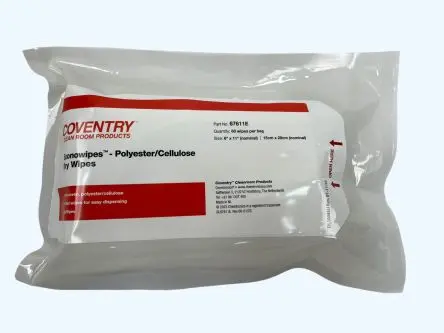 Chemtronics Coventry Econowipes Trocken Reinigung, Weiß Beutel, 150 x 280 mm, 60 pro Paket Tücher pro Packung