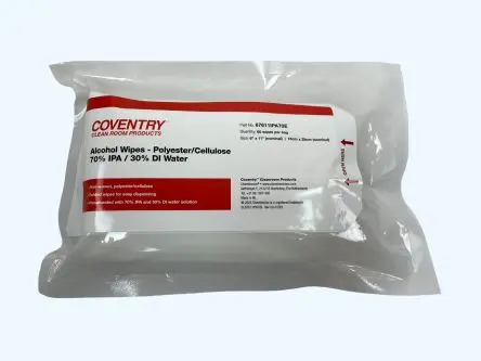 Produktfoto 1 von Chemtronics Coventry Econowipes Feucht Reinigung, Weiß Beutel, 150 x 280 mm, 60 pro Paket Tücher pro Packung
