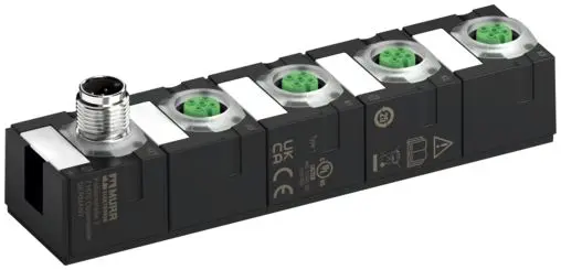 Produktfoto 1 von Murrelektronik Limited MVP12-P3 Sensorhub 24V dc M12 Gerade IO-Link