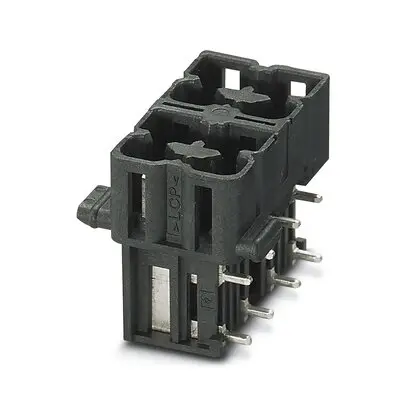 Produktfoto 1 von Phoenix Contact HSCH Leiterplatten-Stiftleiste, 8-polig / 2-reihig, Raster 5mm, Ummantelt