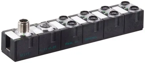 Produktfoto 1 von Murrelektronik Limited CUBE67 E/A-Modul 24V dc 8 Anschlüsse 8 Auslässe M8 Gerade