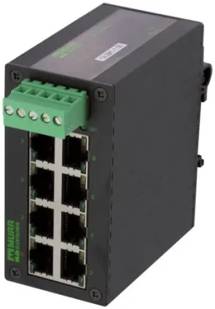 Produktfoto 1 von Murrelektronik Limited TREE 8TX Netzwerk Switch 8-Port Unmanaged 100Mbit/s