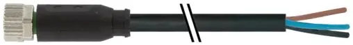 Produktfoto 1 von Murrelektronik Limited 7000, 3-polig Sensor-Betätigungselementkabel, Gerade Buchse / Freies Kabelende, Länge 30 m