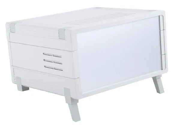 Produktfoto 1 von Bopla Ultramas; Universalgehäuse; ABS; Hellgrau IP30 Breite 118.1 mm Höhe 198.9 mm Länge 224.2 mm