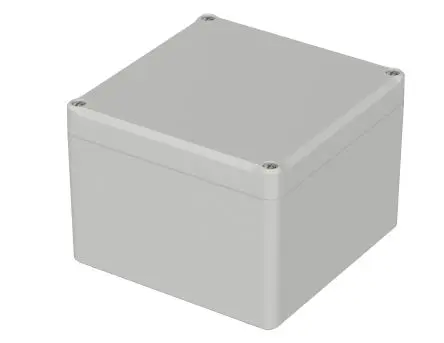 Produktfoto 1 von Bopla Euromas II; Universalgehäuse; ABS; Hellgrau IP65 Breite 87 mm Höhe 120 mm Länge 122 mm